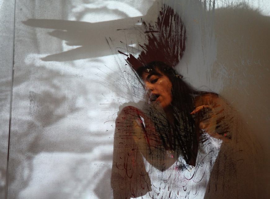 Marguerite Duplessis: a silenced history of slavery, 2014. Photo: Scott Benesiinabaandan 